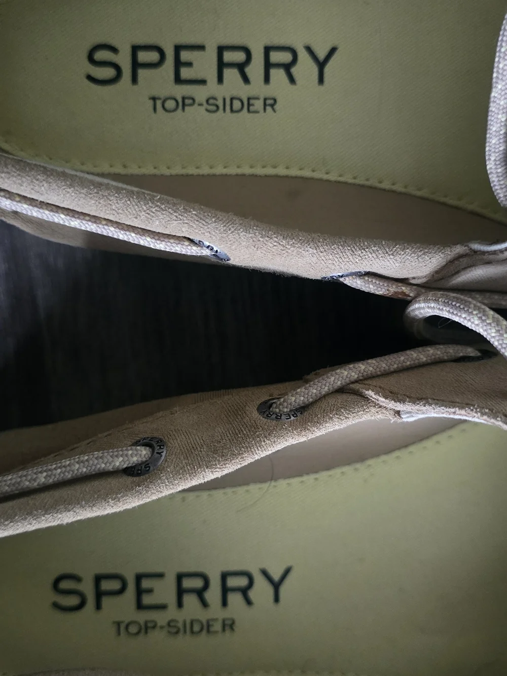 Sperry Men's Tan Suede Boat Shoes
